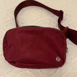Red Merlot Lululemon BeltBag O/S